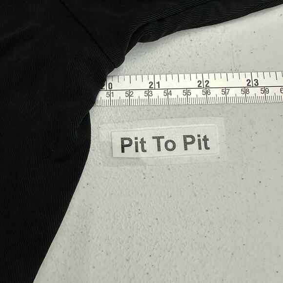 Chicos‎ Travelers Womens Cardigan Size 3 US XL Black Open Front Minimalist Lagom - Picture 6 of 8